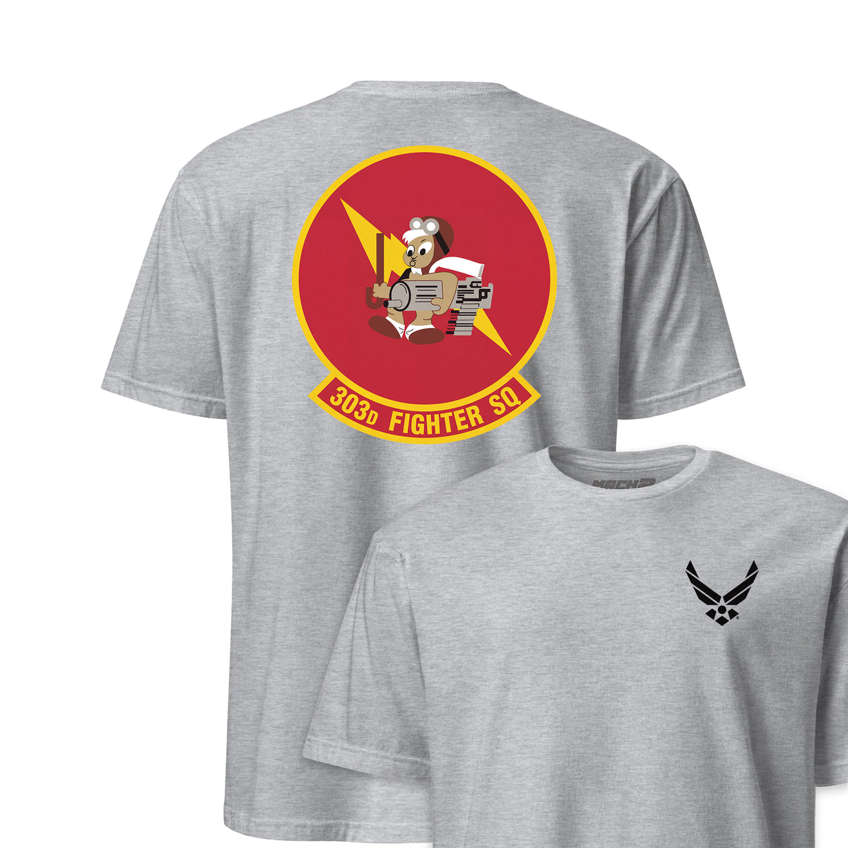 303rd Fighter Squadron — Heather Grey
