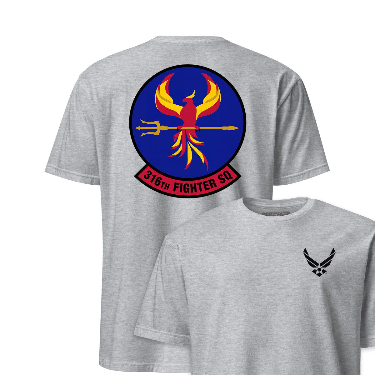 316th Fighter Squadron — Heather Grey
