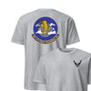 85th Flying Training Squadron Front & Back T-Shirt - Heather Grey
