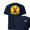 7th Fighter Training Squadron Front & Back T-Shirt - Navy
