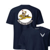 325th Weapons Squadron Front & Back T-Shirt - Navy