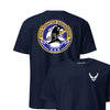 57th Fighter Squadron Front & Back T-Shirt - Navy