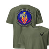 340th Weapons Squadron Front & Back T-Shirt - OD Green