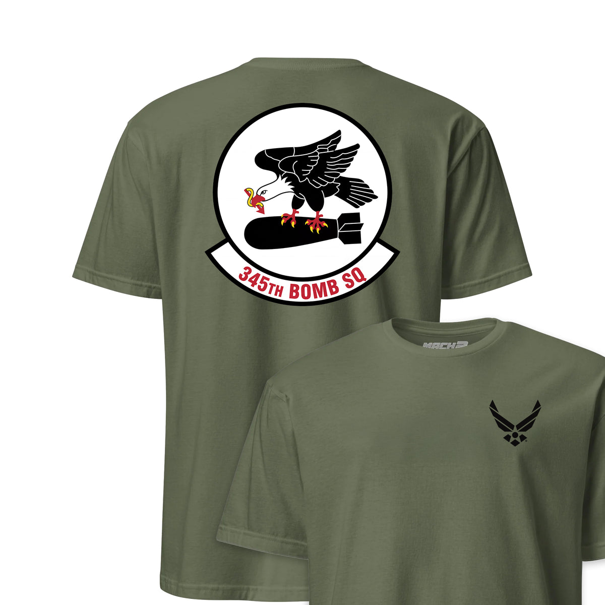 345th Bomb Squadron — OD Green