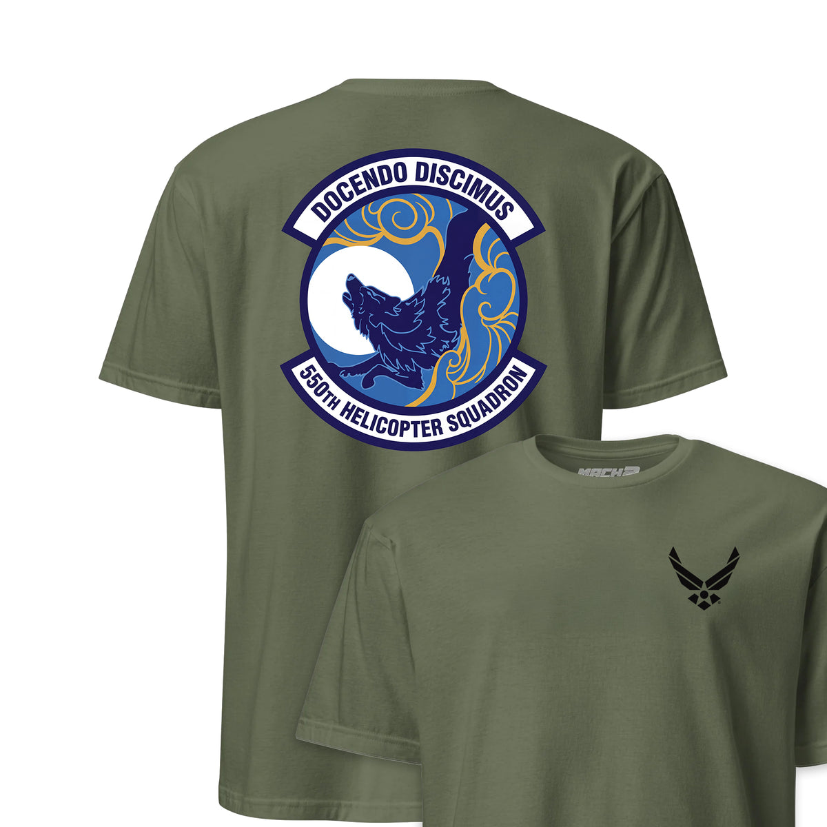 550th Helicopter Squadron — OD Green