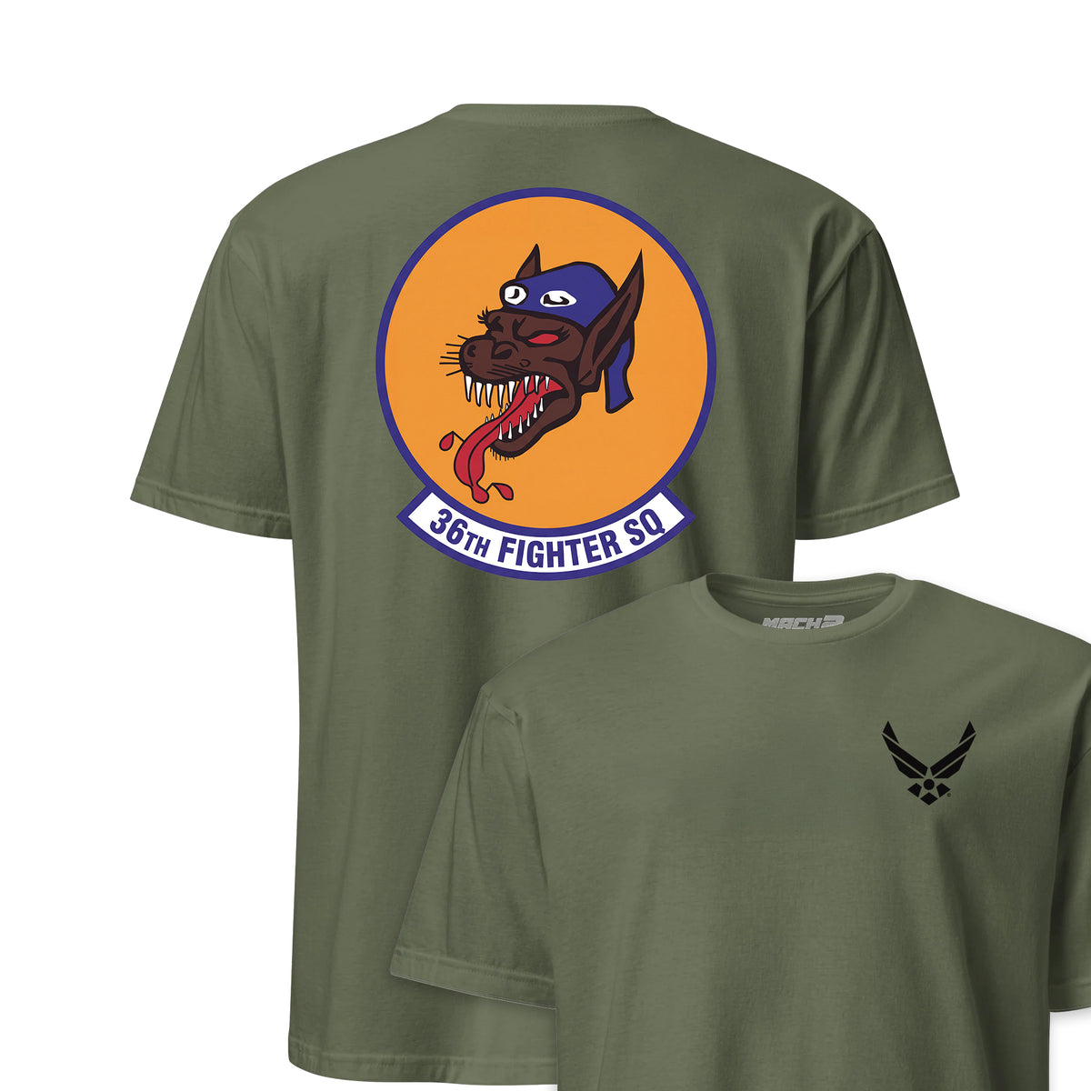 36th Fighter Squadron — OD Green