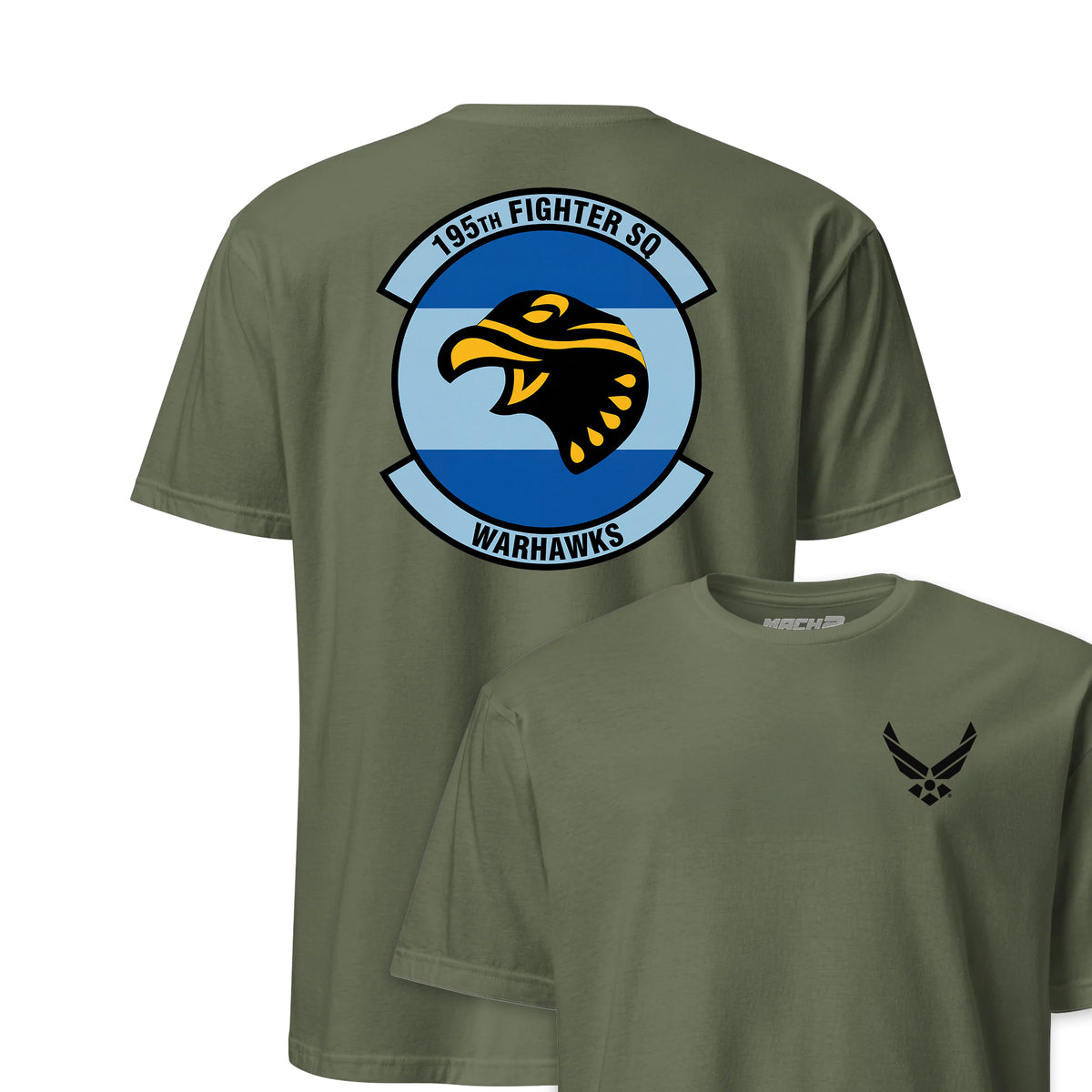 195th Fighter Squadron — OD Green