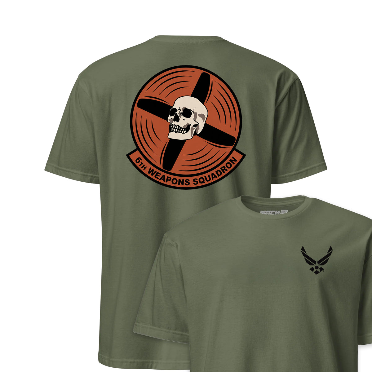 6th Weapons Squadron — OD Green