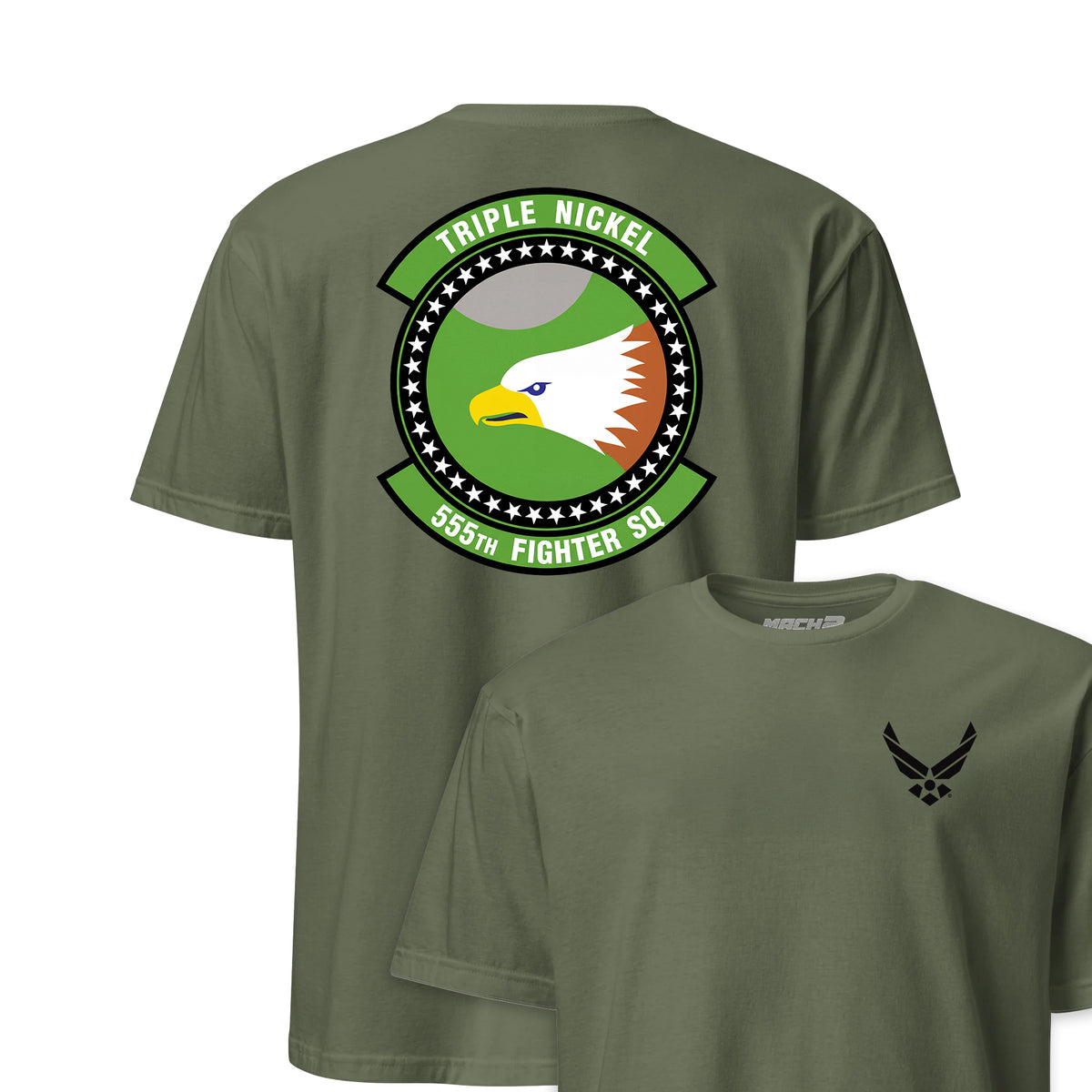 555th Fighter Squadron — OD Green