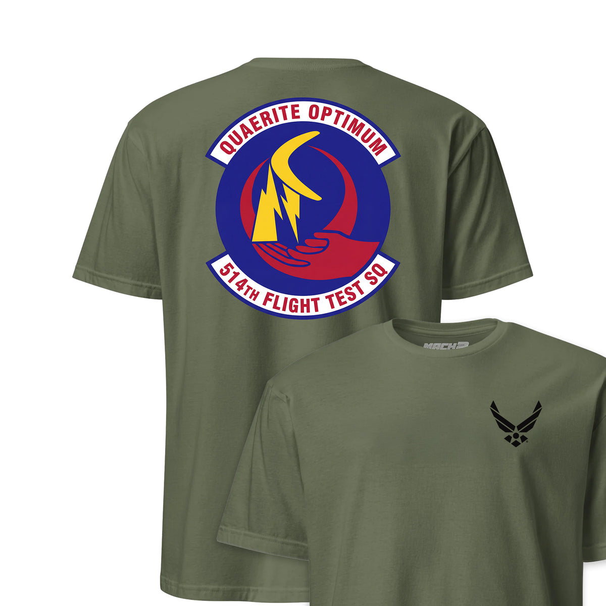 514th Flight Test Squadron — OD Green