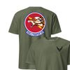 358th Fighter Squadron Front & Back T-Shirt - OD Green
