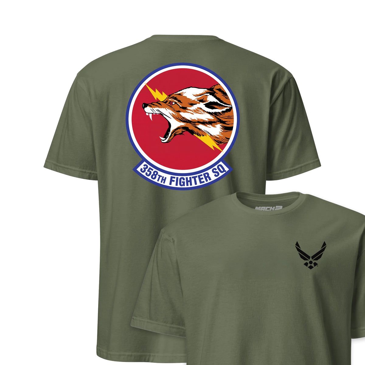 358th Fighter Squadron — OD Green