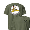 325th Weapons Squadron Front & Back T-Shirt - OD Green