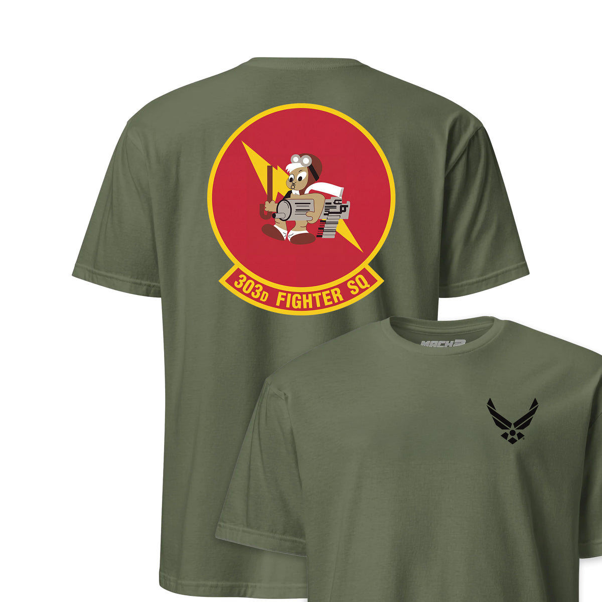 303rd Fighter Squadron — OD Green