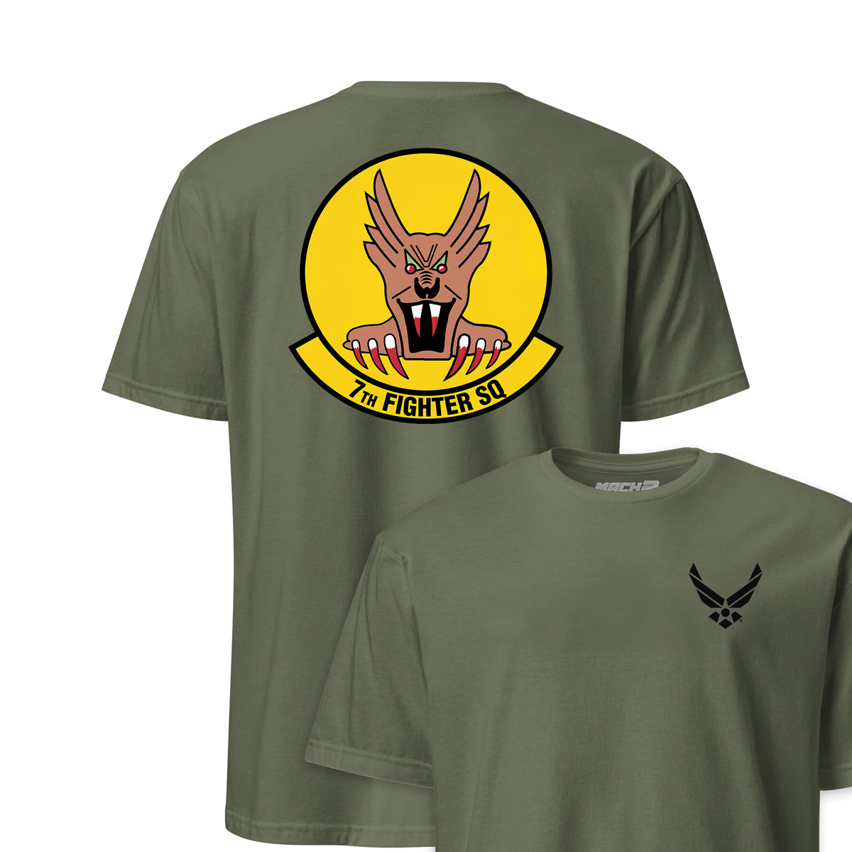 7th Fighter Training Squadron — OD Green