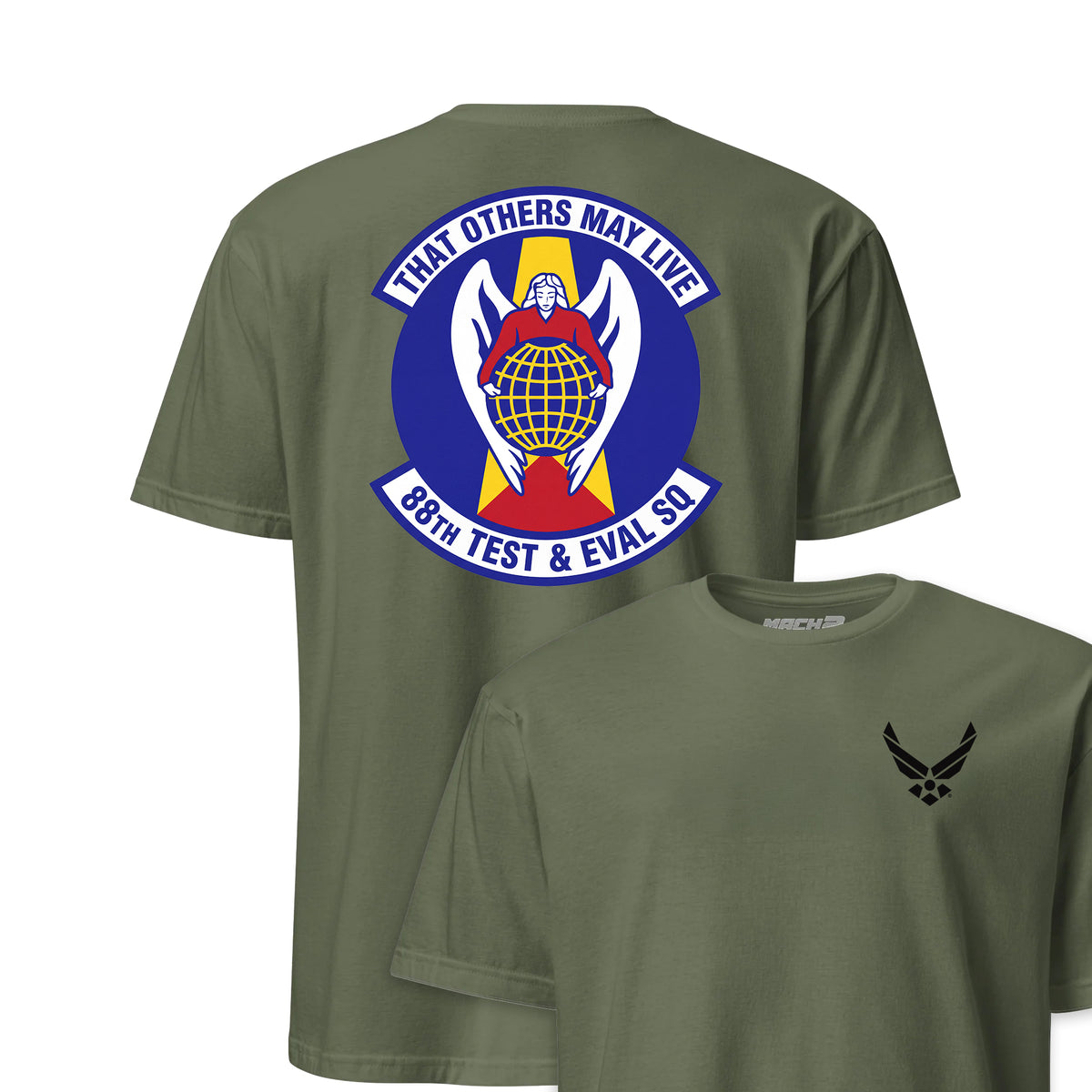 88th Test And Evaluation Squadron — OD Green