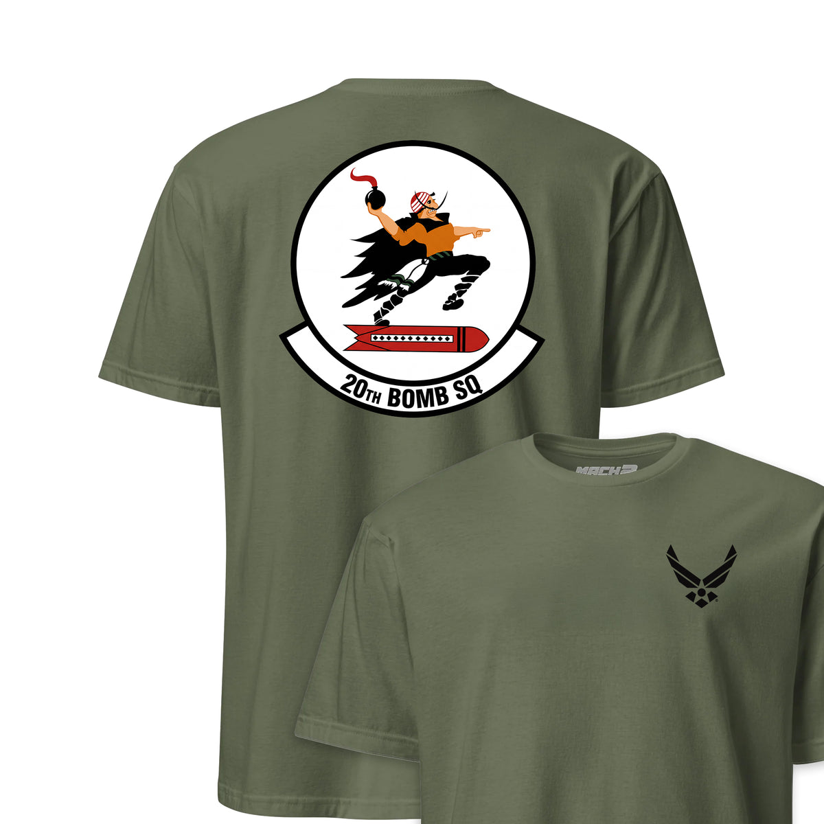 20th Bomb Squadron — OD Green