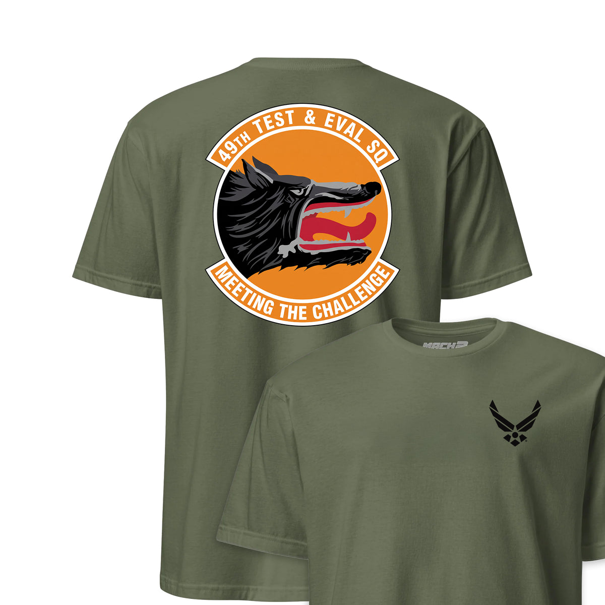 49th Test And Evaluation Squadron — OD Green