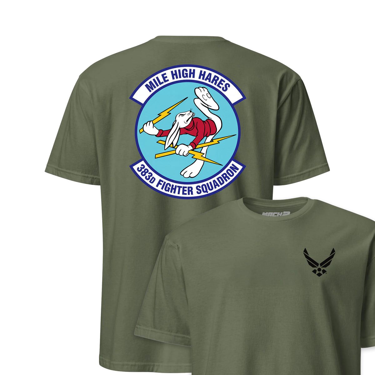 383rd Fighter Squadron — OD Green