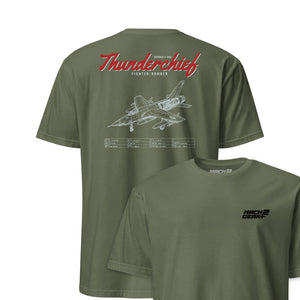 F-105d Thunderchief Blueprint — OD Green