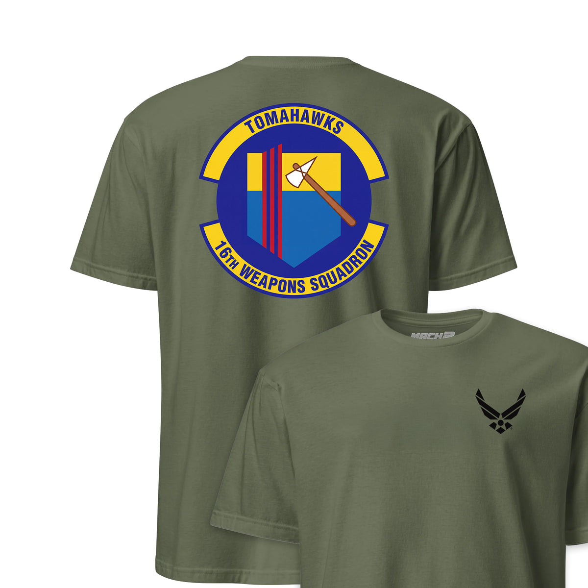 16th Weapons Squadron — OD Green