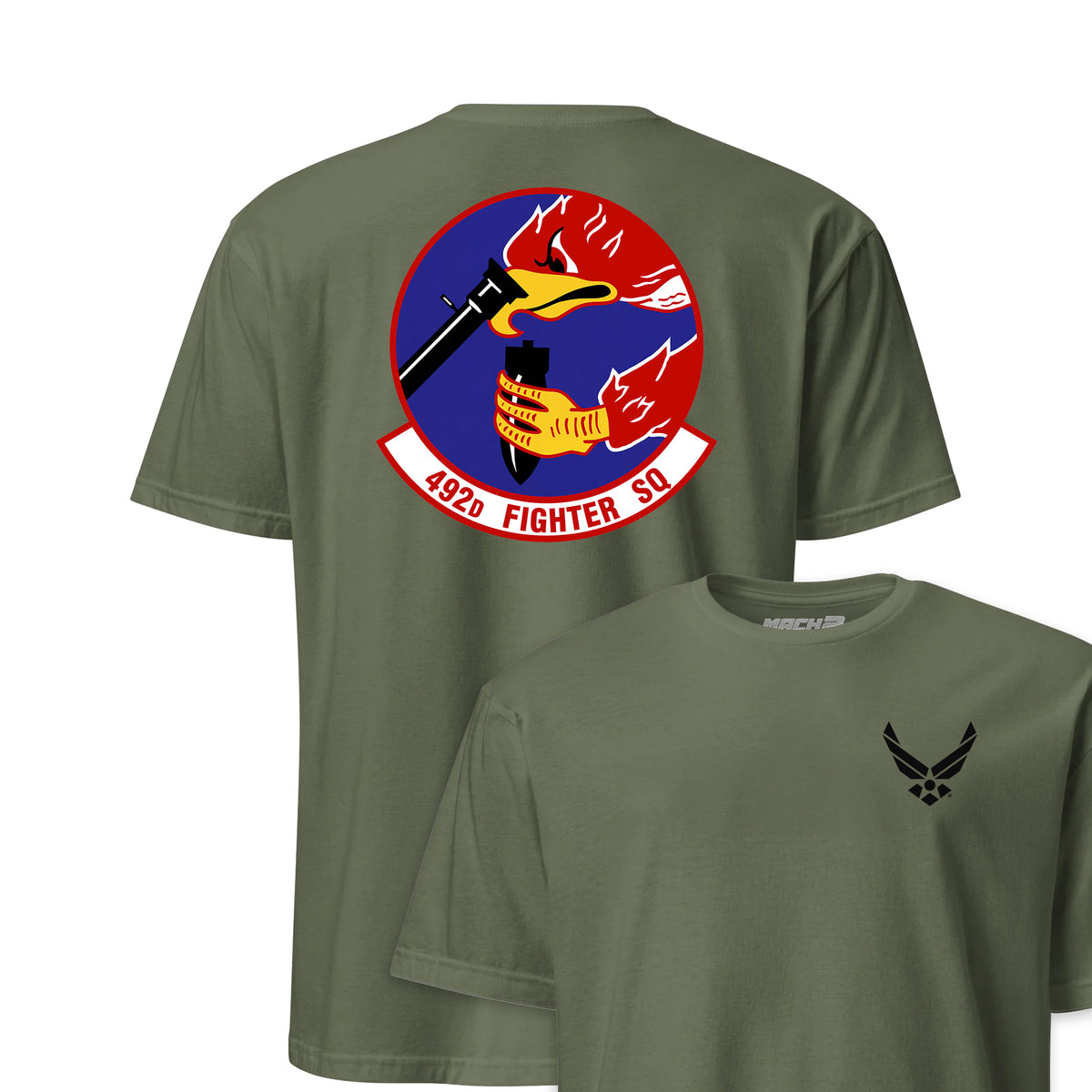 492nd Fighter Squadron — OD Green