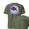99th Reconnaissance Squadron Front & Back T-Shirt - OD Green