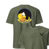 114th Fighter Squadron Front & Back T-Shirt - OD Green