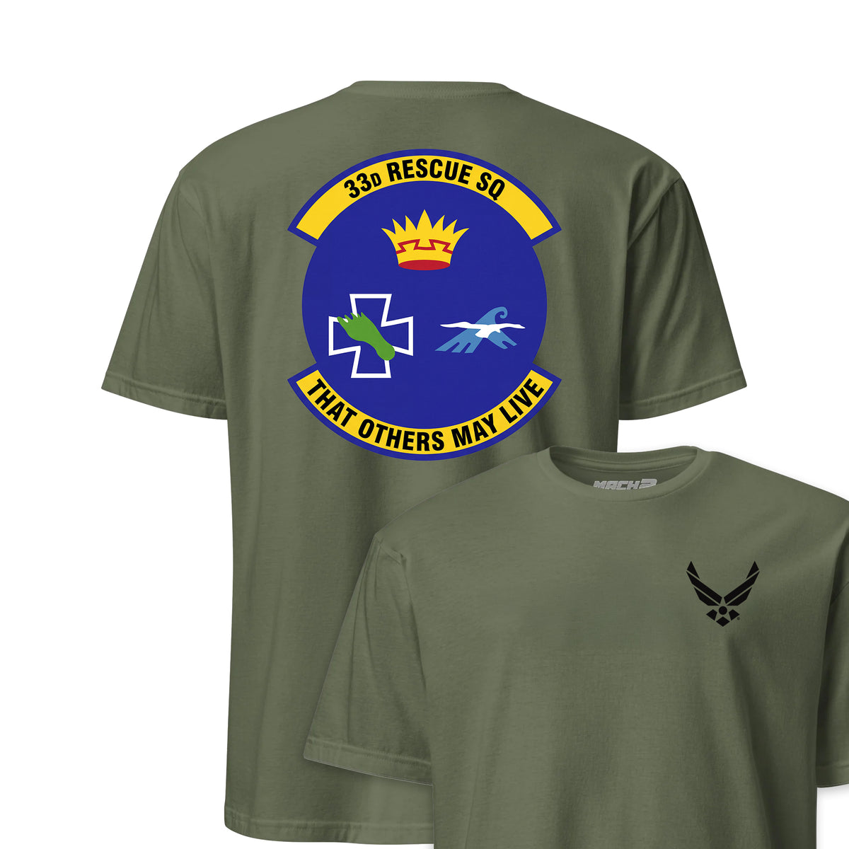 33rd Rescue Squadron — OD Green