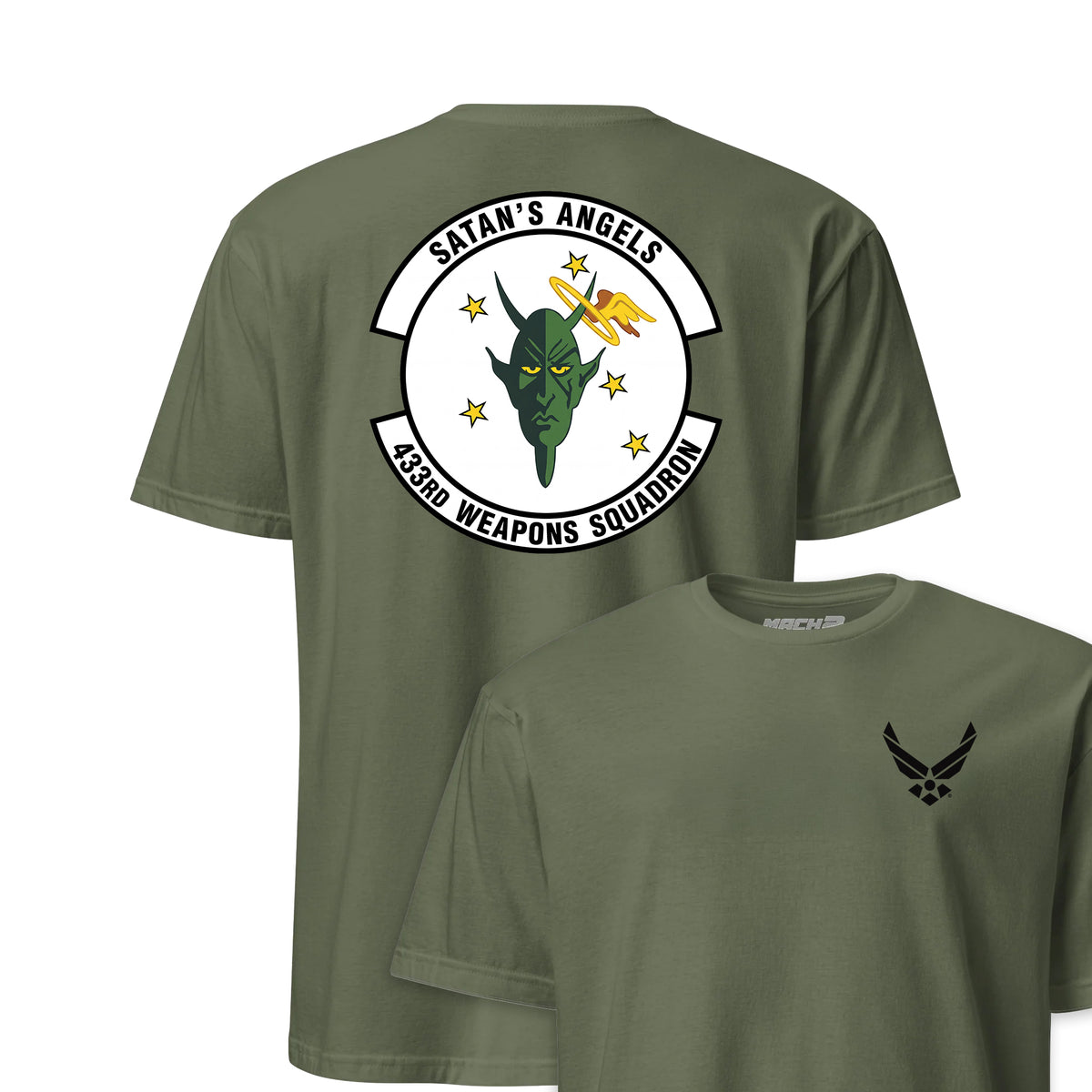 433rd Weapons Squadron — OD Green