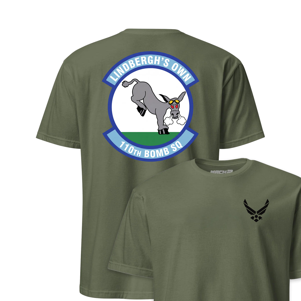 110th Bomb Squadron — OD Green