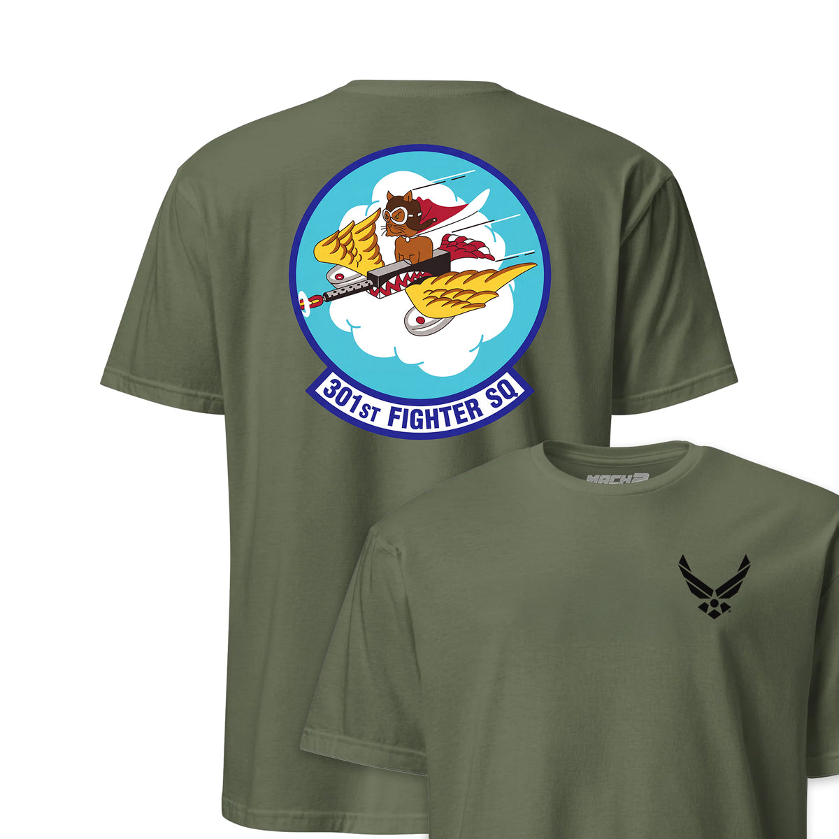 301st Fighter Squadron — OD Green