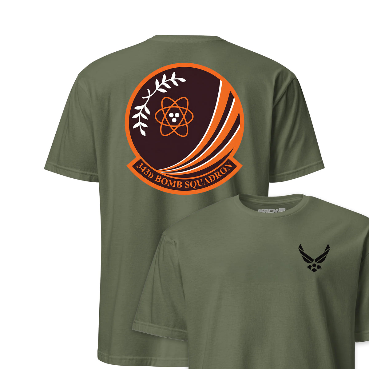 343rd Bomb Squadron — OD Green