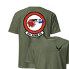 93rd Bomb Squadron Front & Back T-Shirt - OD Green