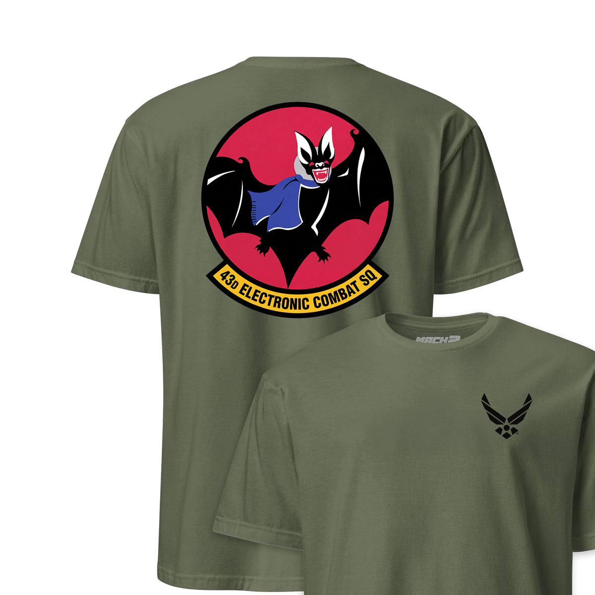 43rd Electronic Combat Squadron — OD Green