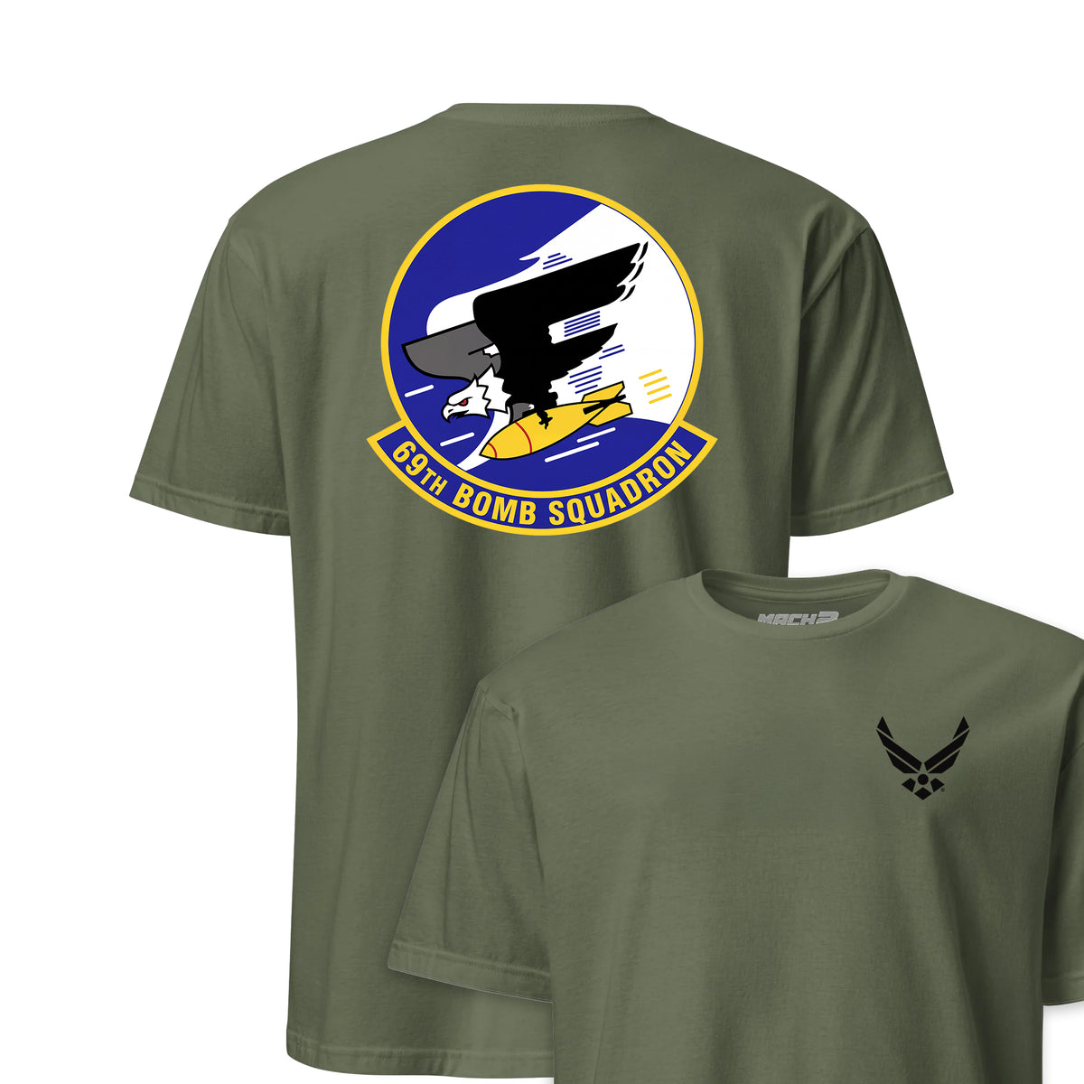 69th Bomb Squaron — OD Green