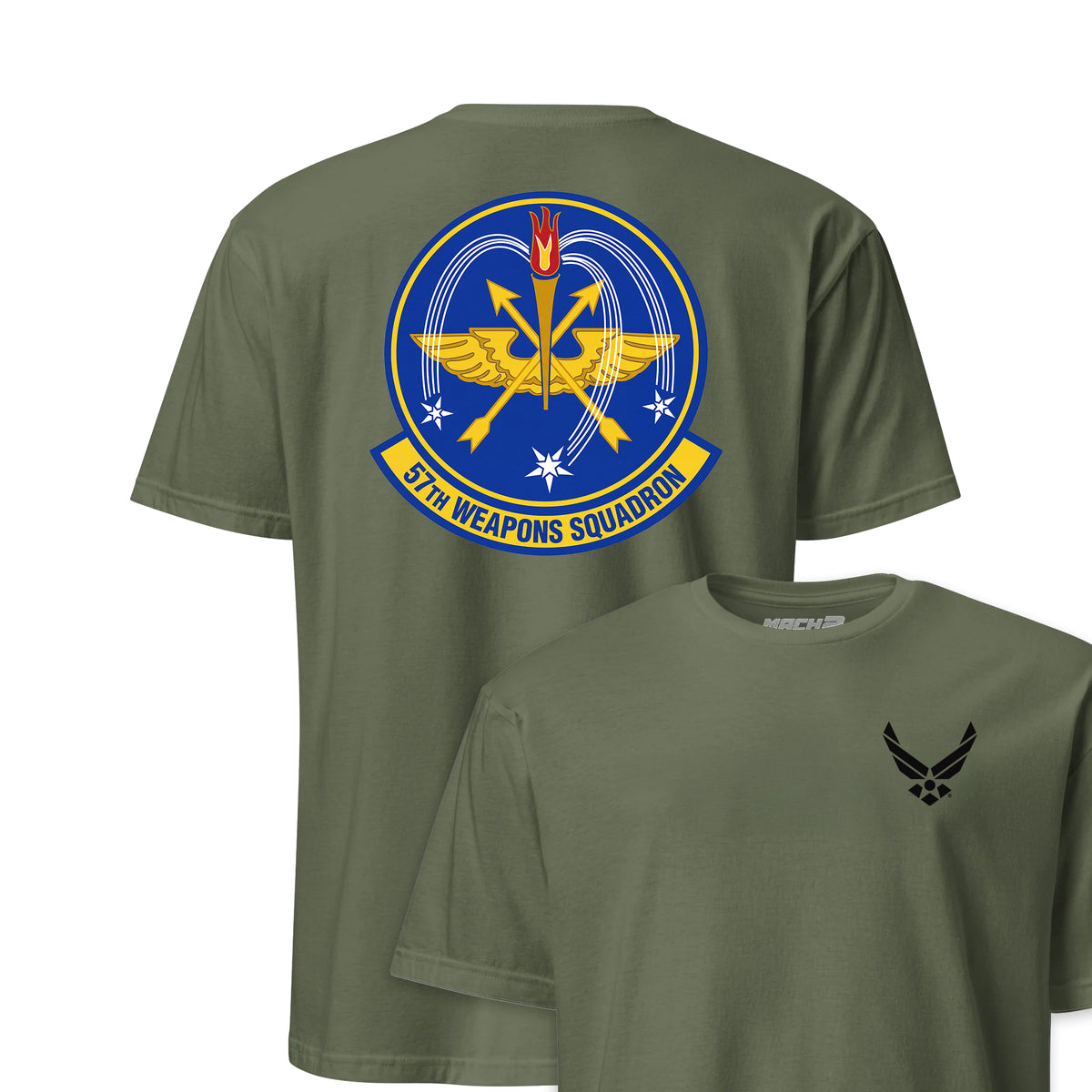 57th Weapons Squadron — OD Green