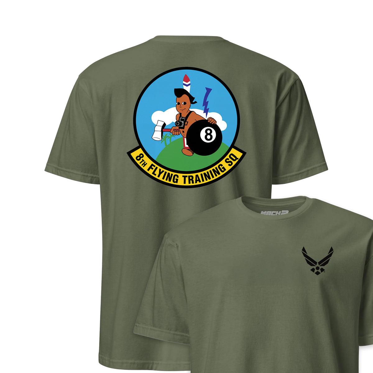 8th Flying Training Squadron — OD Green