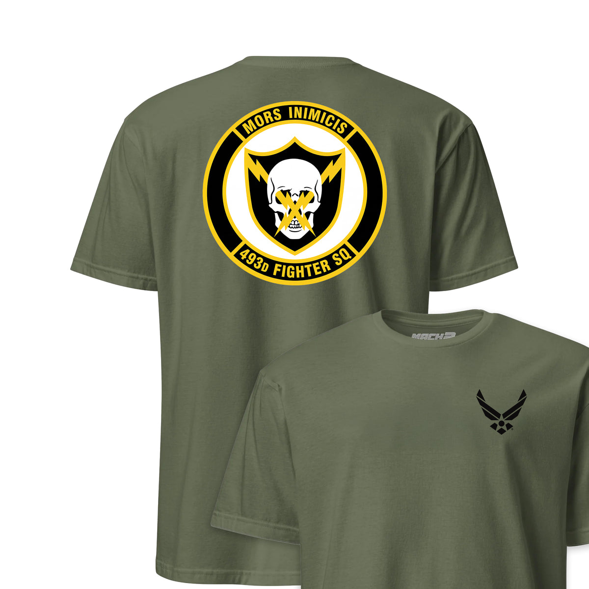 493rd Fighter Squadron — OD Green