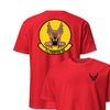 7th Fighter Training Squadron Front & Back T-Shirt - Red