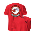 93rd Bomb Squadron Front & Back T-Shirt - Red