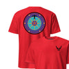 427th Special Operations Squadron Front & Back T-Shirt - Red