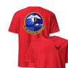 54th Helicopter Squadron Front & Back T-Shirt - Red