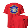 348th Reconnaissance Squadron Front & Back T-Shirt - Red