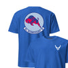 99th Reconnaissance Squadron Front & Back T-Shirt - Royal