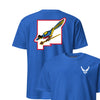 188th Rescue Squadron Front & Back T-Shirt - Royal