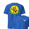 45th Reconnaissance Squadron Front & Back T-Shirt - Royal