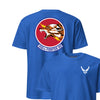 358th Fighter Squadron Front & Back T-Shirt - Royal