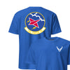 163rd Fighter Squadron Front & Back T-Shirt - Royal