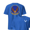 550th Fighter Squadron Front & Back T-Shirt - Royal